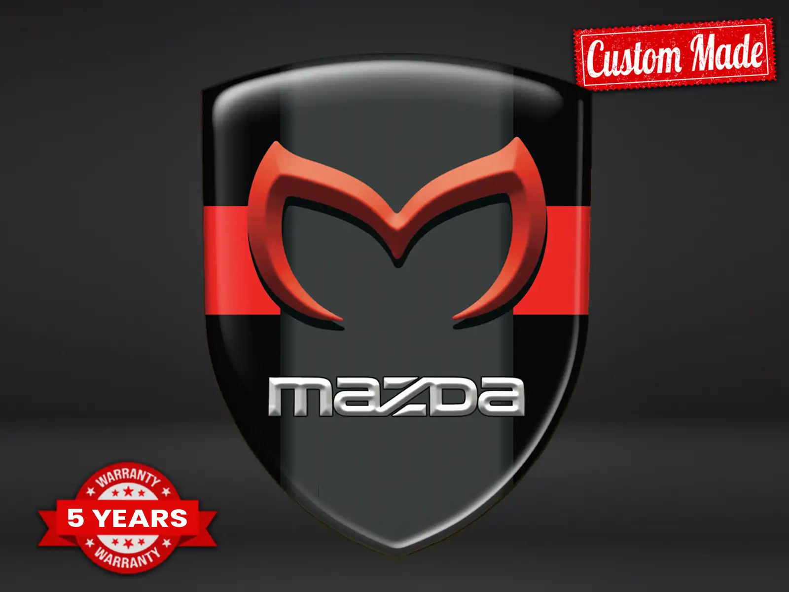 Mazda Adesivi Lunotto Auto Max Pro Stile Durevole